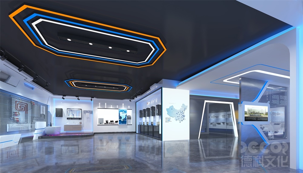 電器產品展館裝修中如何展示產品的創新設計和功能特點？