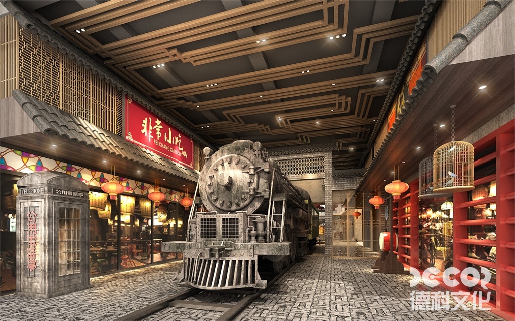 復(fù)古文化展館裝修的照明設(shè)計(jì)應(yīng)如何安排？