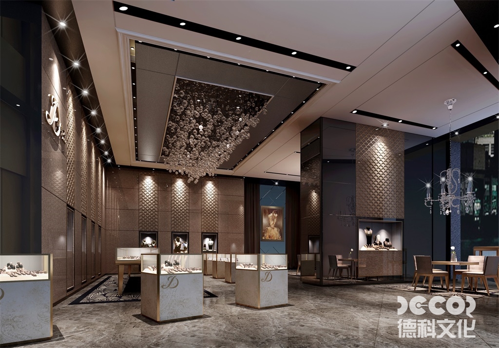 時尚博物館裝修的不同功能區的色彩區分